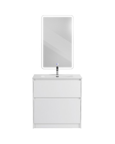 Тумба под раковину BelBagno Kraft 39 70 KRAFT39-700/390-2C-PIA-BO Bianco Opaco