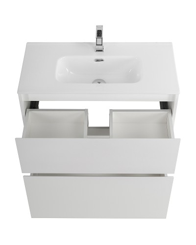 Тумба под раковину BelBagno Kraft 39 80 KRAFT39-800/390-2C-PIA-BO Bianco Opaco