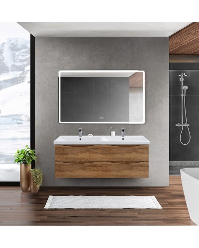 Тумба под раковину BelBagno Marino-Cer 120 MARINO-CER-1200-4C-SO-2-RR-P подвесная Rovere Rustico