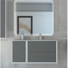 Тумба под раковину Cezares Bellagio 70 55301 подвесная Grigio nuvola