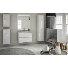 Тумба под раковину Cezares Glass 100 41803 подвесная Bianco Lucido