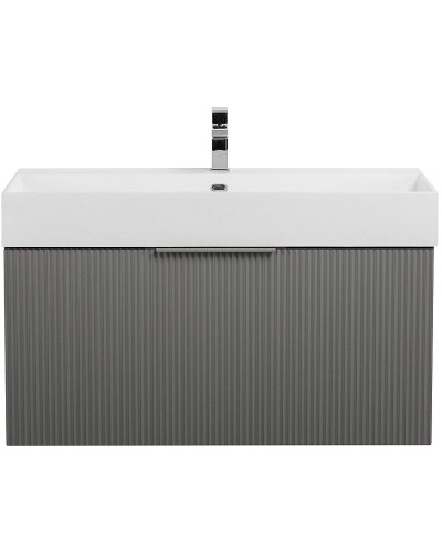 Тумба под раковину Cezares Premium 90 55444 подвесная Grigio nuvola