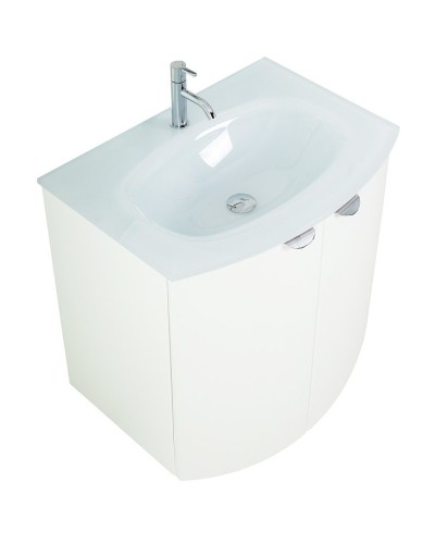 Тумба под раковину Cezares Rialto 70 55170 подвесная Bianco opaco