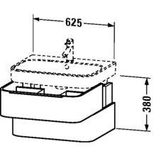 Тумба кашемировый дуб 62,5 см Duravit Happy D.2 H2636401111