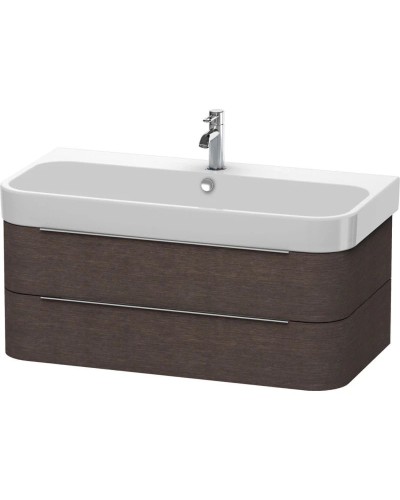 Тумба дуб темный брашированный 97,5 см Duravit Happy D.2 H2636607272
