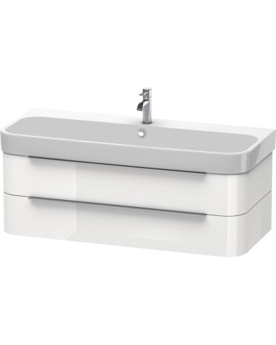 Тумба белый глянец 117,5 см Duravit Happy D.2 H2636702222