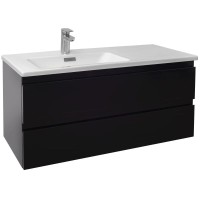 Тумба черный глянец 99,8 см Jacob Delafon Madeleine EB2054-J52