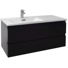 Тумба черный глянец 99,8 см Jacob Delafon Madeleine EB2054-J52