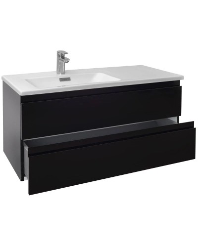 Тумба черный глянец 99,8 см Jacob Delafon Madeleine EB2054-J52