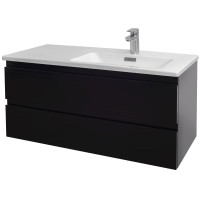 Тумба черный глянец 99,8 см Jacob Delafon Madeleine EB2055-J52