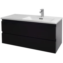 Тумба черный глянец 99,8 см Jacob Delafon Madeleine EB2055-J52