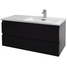 Тумба черный глянец 99,8 см Jacob Delafon Madeleine EB2055-J52