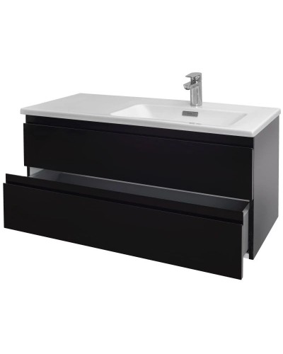 Тумба черный глянец 99,8 см Jacob Delafon Madeleine EB2055-J52