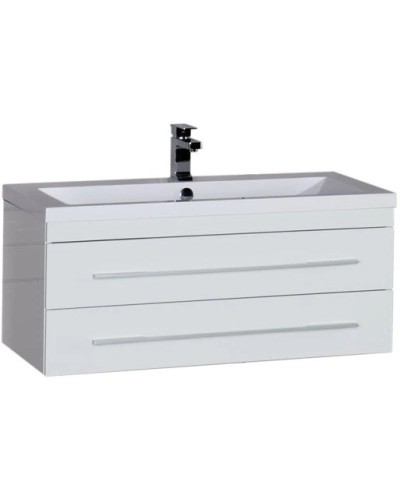 Тумба белый 99,2 см Aquanet Нота 00171496