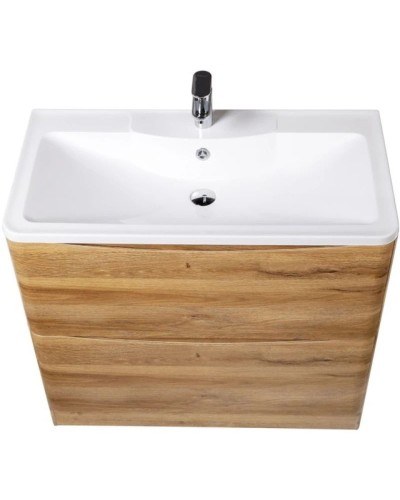 Тумба Rovere Rustico 89,6 см BelBagno Acqua ACQUA-900-2C-PIA-RR