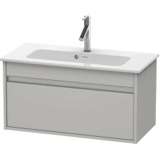 Тумба бетонно-серый матовый 80 см Duravit Ketho KT642300707