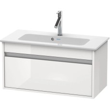 Тумба белый глянец 80 см Duravit Ketho KT642302222