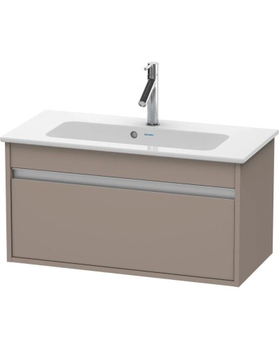 Тумба базальт матовый 80 см Duravit Ketho KT642304343