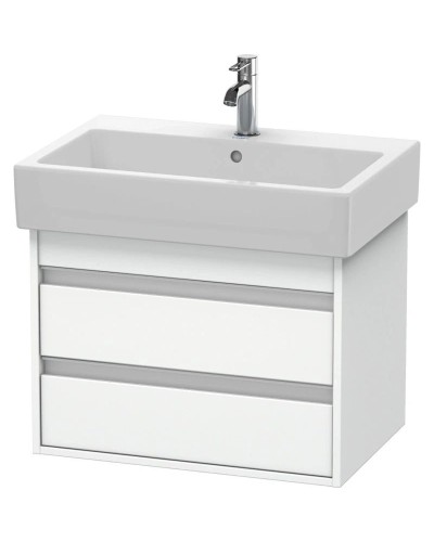 Тумба белый матовый 65 см Duravit Ketho KT662401818