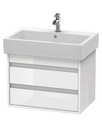 Тумба белый глянец 65 см Duravit Ketho KT662402222