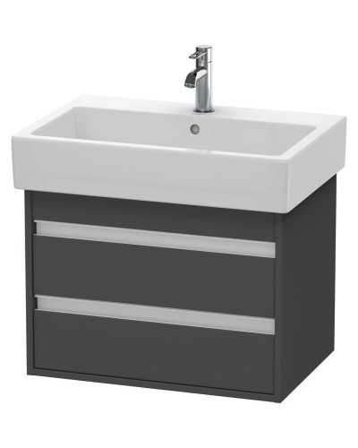 Тумба графит матовый 65 см Duravit Ketho KT662404949
