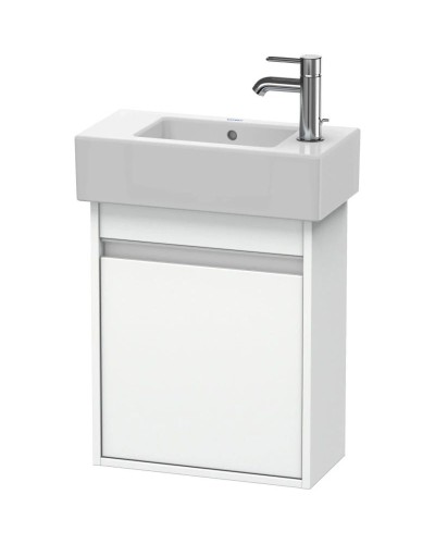 Тумба белый матовый 45 см Duravit Ketho KT6629L1818