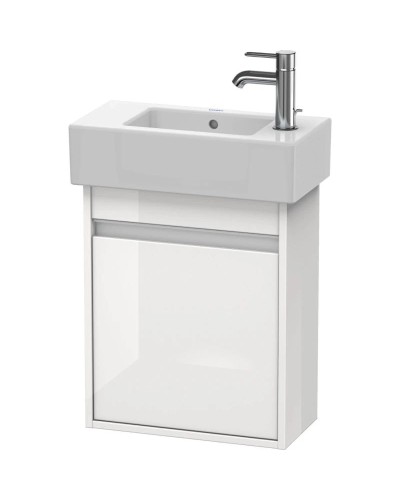 Тумба белый глянец 45 см Duravit Ketho KT6629L2222