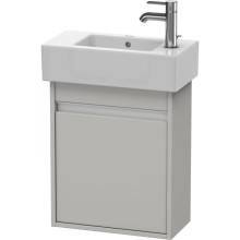 Тумба бетонно-серый матовый 45 см Duravit Ketho KT6629R0707