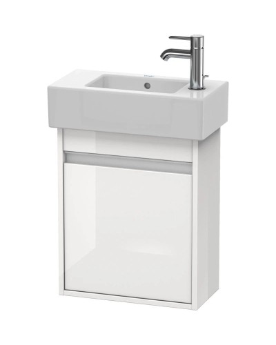Тумба белый глянец 45 см Duravit Ketho KT6629R2222