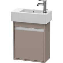 Тумба базальт матовый 45 см Duravit Ketho KT6629R4343