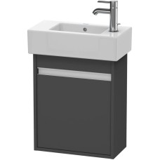Тумба графит матовый 45 см Duravit Ketho KT6629R4949