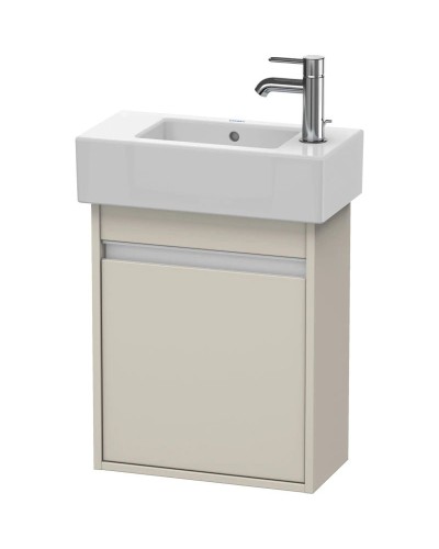 Тумба тауп матовый 45 см Duravit Ketho KT6629R9191