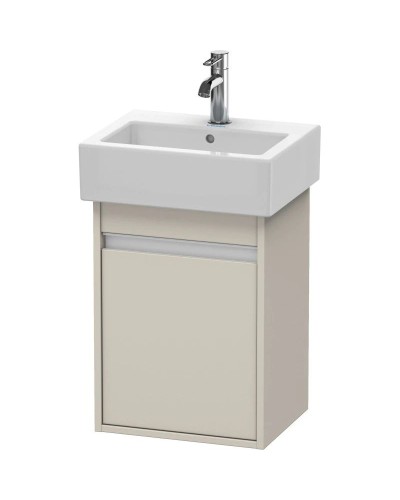 Тумба тауп матовый 40 см Duravit Ketho KT6630L9191