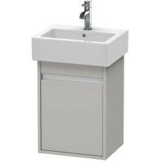 Тумба бетонно-серый матовый 40 см Duravit Ketho KT6630R0707