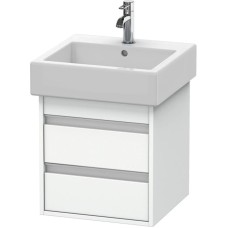 Тумба белый матовый 45 см Duravit Ketho KT663501818