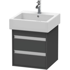 Тумба графит матовый 45 см Duravit Ketho KT663504949