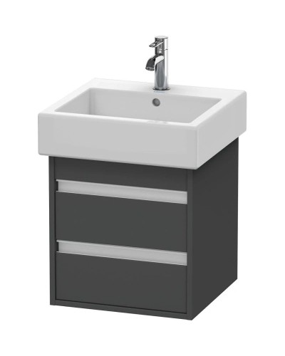 Тумба графит матовый 45 см Duravit Ketho KT663504949