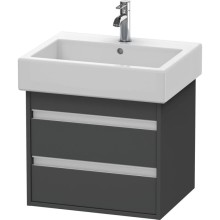 Тумба графит матовый 55 см Duravit Ketho KT663604949