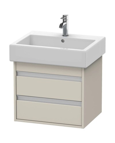 Тумба тауп матовый 55 см Duravit Ketho KT663609191