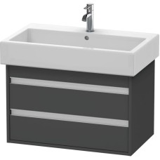 Тумба графит матовый 75 см Duravit Ketho KT663704949