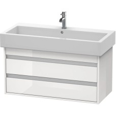 Тумба белый глянец 95 см Duravit Ketho KT663802222
