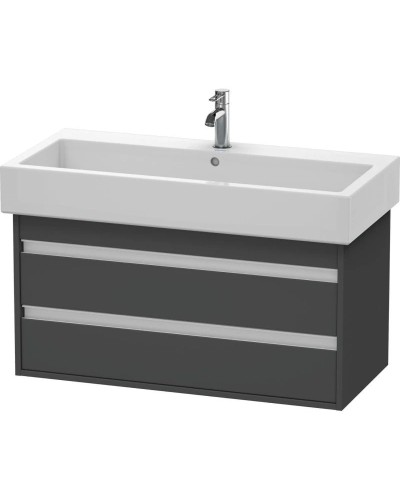 Тумба графит матовый 95 см Duravit Ketho KT663804949