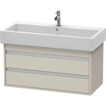 Тумба тауп матовый 95 см Duravit Ketho KT663809191