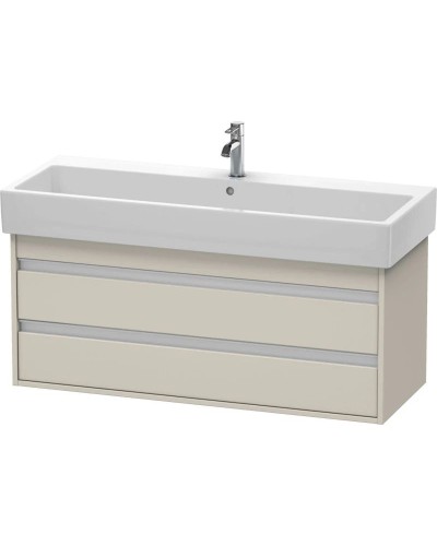 Тумба тауп матовый 115 см Duravit Ketho KT663909191