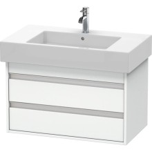 Тумба белый матовый 80 см Duravit Ketho KT664001818
