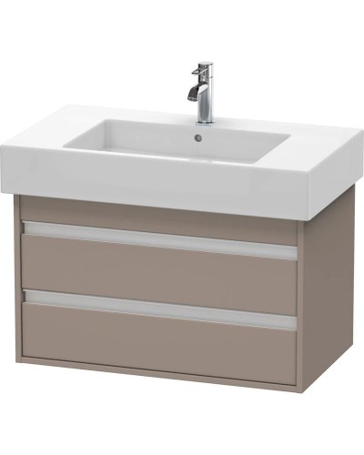 Тумба базальт матовый 80 см Duravit Ketho KT664004343