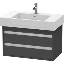 Тумба графит матовый 80 см Duravit Ketho KT664004949