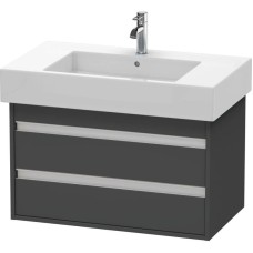 Тумба графит матовый 80 см Duravit Ketho KT664004949