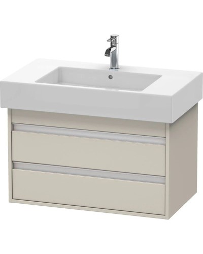 Тумба тауп матовый 80 см Duravit Ketho KT664009191