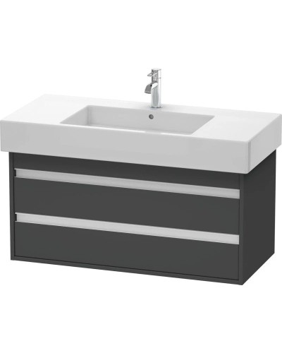 Тумба графит матовый 100 см Duravit Ketho KT664104949